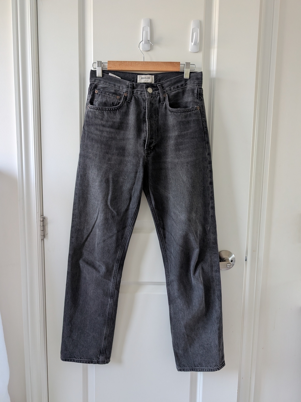 AGOLDE 90's Mid-Rise Straight Jeans - Size 25